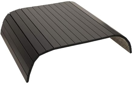 Sofatablett, Sofa Tablett, Armlehnen Tablett, Flexibler Sofabutler, Holztablett Sofa Tabletts, Couchtablett für Sofalehne, Geeignet für Tassen, Snacks, Getränke, Schwarz