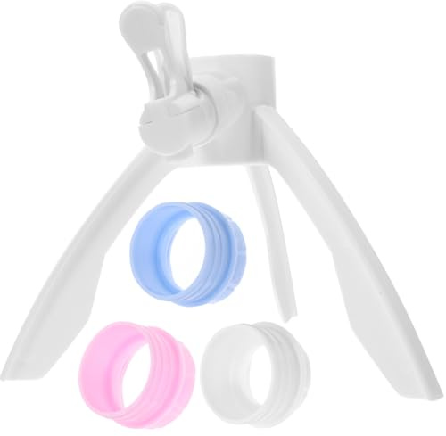 Tofficu Soporte Dispensador De Agua 5L con Adaptadores Compatibles Soporte De Botella Compacto para Hogar Cocina Y Oficina Control Preciso De Agua por Presión