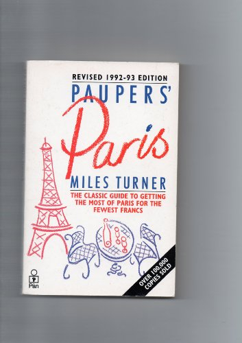 Paupers' Paris [Lingua Inglese]