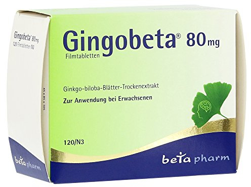 GINGOBETA 80 mg Filmtabletten 120 St