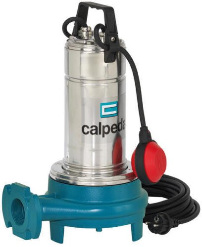 ELETTROPOMPA SOMMERGIBILE CON TRITURATORE 1,2 HP ACQUE SPORCHE CALPEDA GQGM 6-18