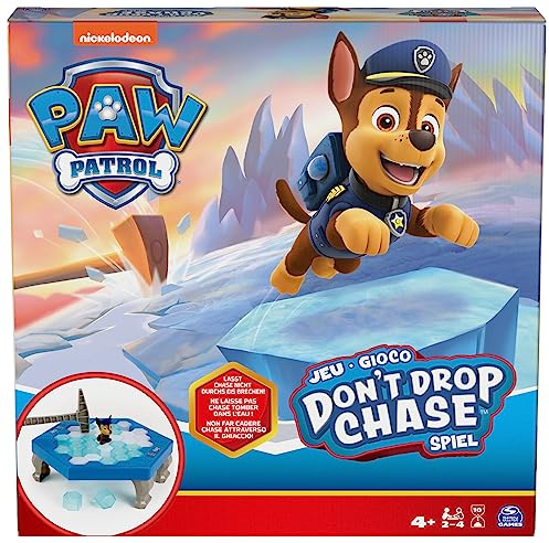 Spin Master Games PAW Patrol – Don't Drop Chase, actionrikt äventyrsspel för 2-4 pälsvänner från 4 år