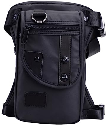Happyyami Beinbeutel Aus Strapazierfähigem Material Multifunktionale Hüfttasche Mit Verstellbarem Riemen Tragbare Outdoor-beintasche Sport-Schultertasche Für Männer