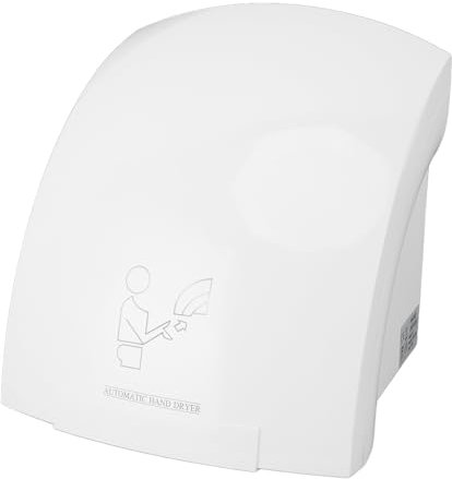 Secador de Manos de 1200 W, Secado Rápido, Sensor Automático, Diseño Compacto, bajo Consumo de Energía, Comercial Extra Silencioso de bajo Ruido, Secador de Manos Eléctrico