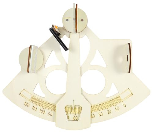 Kit De Instrumento De NavegacióN Diy Para NiñOs - Modelo De Sextante De Madera, Juguete Educativo De RefraccióN De Luz Y Habilidad Manual