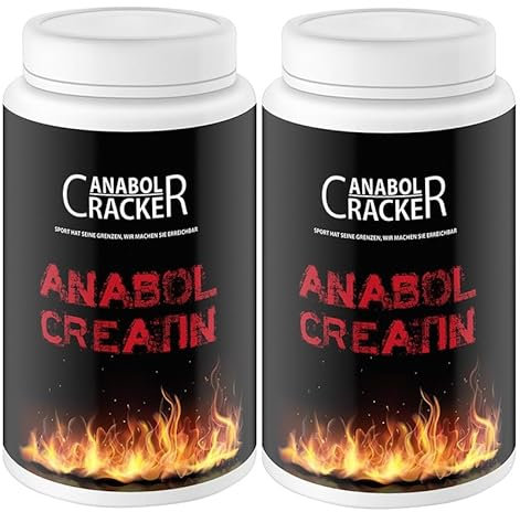 2X500g Anabol Creatin, Monohydrat Pulver Rein + Hochdosiert mit Taurin