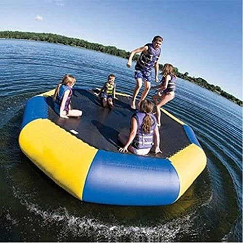 Wasserspielzeug, aufblasbare Wassertrampolin-Sprungplattform, aufblasbare Trampolin-Sprung-Wassertrampolin-Sprung-Schwimmplattform für Wassersport interessant