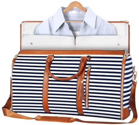 Faltbare Reisetasche, 2 In 1 Kleidersack Für Reisen, Handgepäck Kleidertasche, Anzugtasche, Wochenendtasche Sporttasche, Kleidertasche Für Reisen, 50L