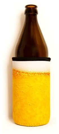 Bäng Läng Flaschenkühler für Bierflaschen und Dosen – (0,5l) – Langhaltende Kühle, Beer Glass Small 1stk.