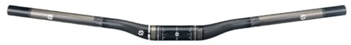 HESHUYAN Fahrradlenker MTB Lenker Full Carbon Fiber Bike Lenker Matte 660/680/700/720/760mm * 31.8mm Riser/Wohnung Mountain Bicycle Griff Bar Fahrrad Lenker(Riser Bar 760mm)