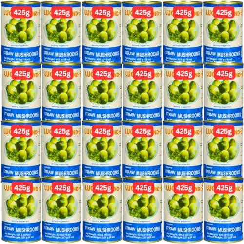 Straw Mushrooms 425g Tins Tinned Mushroom (24x425g)