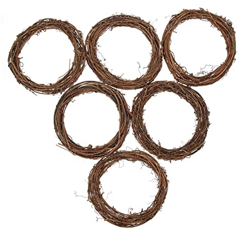 Toyvian 6stücke Vogelspielzeug Papageienstange Aus Rattan Vogelschaukel Für Sittiche Und Papageien Geruchsneutral Zum Aufhängen Im Käfig Kauspielzeug Und Zahnpflege