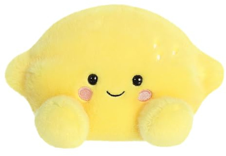 AURORA, 33788, Palm Pals Yuzu Lemon, 13cm, Soft Toy, Yellow