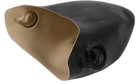 PENIKOKO Head -Kondom Glatze für Männer Make-up Glatze Kappe für Erwachsene Glatzkopf für den Menschen Schwarz