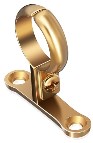 HONITANO Colliers de Serrage pour Tubes en Laiton Or Robustes avec Installation Facile pour Applications DIY et Usage Domestique