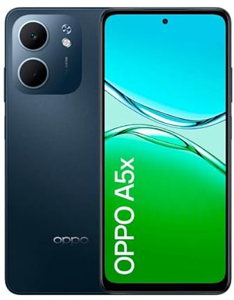 OPPO A5x 4G 4GB-128GB Azul (Midnight Blue) Dual SIM