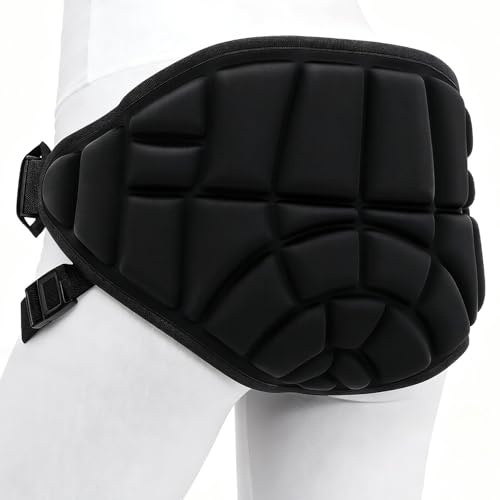 LIFKICH Pantalones Protectores para Patinaje Adulto y Acolchados para Cadera y Glúteos Flexibles y Transpirables para Esquí Snowboard y Patinaje sobre Hielo Seguridad Máxima Caídas