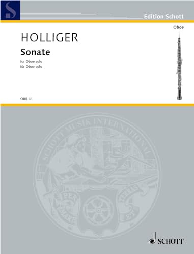 Sonate: Oboe. (Edition Schott)