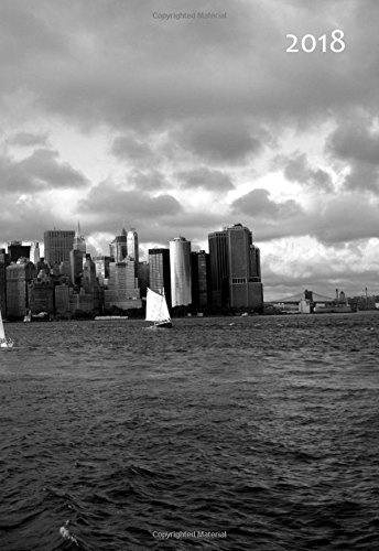 Mini Kalender 2018 - New York Skyline: DIN A6 - 1 Woche pro Seite