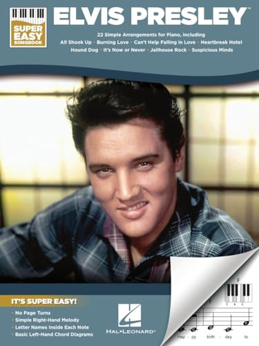 Elvis Presley - Super Easy Piano.: Super Easy Piano Songbook With Lyrics (Super Easy Songbook)