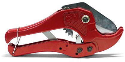 Pipetec RS40 Automatik Rohrschere Rohrschneider Rohrabschneider Schlauchschneider Schlauchschere mit Ratsche für Mehrschicht-Alu-Verbundrohr bis 42 mm