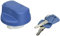 febi bilstein 100327 Tankdeckel für AdBlue®-Tank, mit Schlüssel, 1 Stück, blau