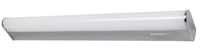 Lindby LED Wandleuchte, Wandlampe Bad Jesko dimmbar (spritzwassergeschützt (Modern) in Chrom (1 flammig) - Wandleuchten Spiegelleuchte Badezimmer Wandbeleuchtung Badezimmerleuchte
