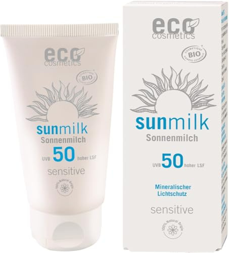 Sonnenmilch LSF 50 mit Himbeere und Granatapfel 6 x 75 ml