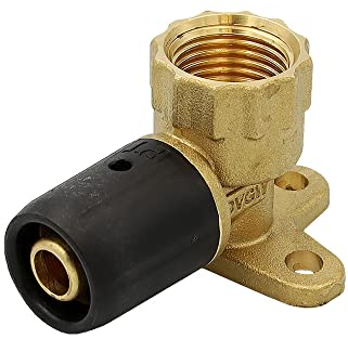 Pipetec Steckfitting Steck-Wandwinkel 16x2-1/2'-39mm