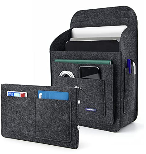 Lucky Sign organisateur sac a dos organiseurs en feutre petit organiser de sac for fjallraven classic 16L 26x10x35cm Gris foncé
