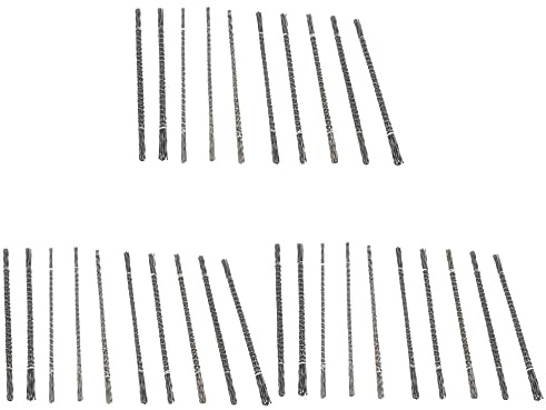 DOITOOL 3er-sets- : Metallspirale U-typ Für Holz 1–8 Zufällige Größen Hellgrau 50% Längere Lebensdauer Stark Und Stabil Einfach Zu Verwenden Haupt-säbelsägen 24 Stück * 3