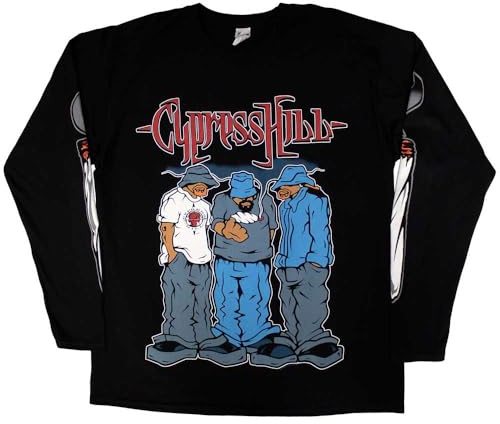 Cypress Hill Blunted Long Sleeve T Shirt XL