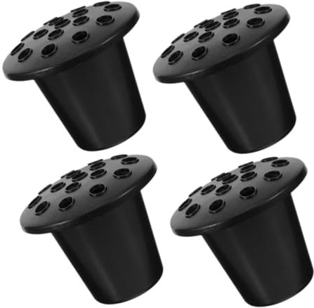 PAMINGONO 4pezzi Vaso Commemorativo Plastica Per Cimitero Per Composizioni Floreali Portafiori Decorativo Per Cerimonie e Celebrazioni All Aperto