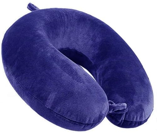 kierain Nackenkissen Flugzeug Reisekissen Memory Foam Nackenkissen Stützkissen luxuriöses kompaktes und leichtes Quick Pack für Camping Schlafrestkissen