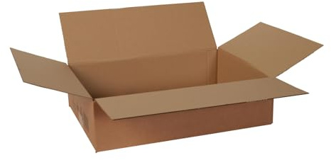 packster 20x Versandkarton Faltkarton 460 x 325 x 120 mm FEFCO 0201 474 x 339 x 148 mm Braun