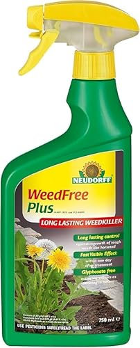 WeedFree Plus Spray, Weed and Moss Control Solution (Weedfree Plus, 750ml)