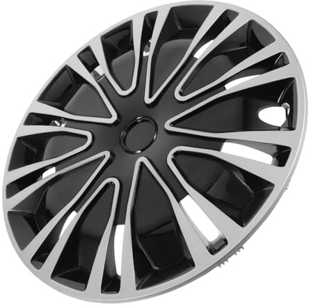 Enjoliveurs pour Voiture 15 Pouces PP, Couvercles de Roue Auto | Montage Facile, Compatibles Divers Modèles, Extérieur Lisse et Raffiné, Finition Soignée
