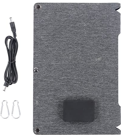 36W Chargeur solaire pliable à panneau solaire portable avec deux sorties USB pour la randonnée en camping Activités de plein air silicium monocristallin