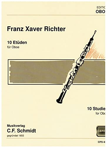 10 Etüden: für Oboe (Saxophon)