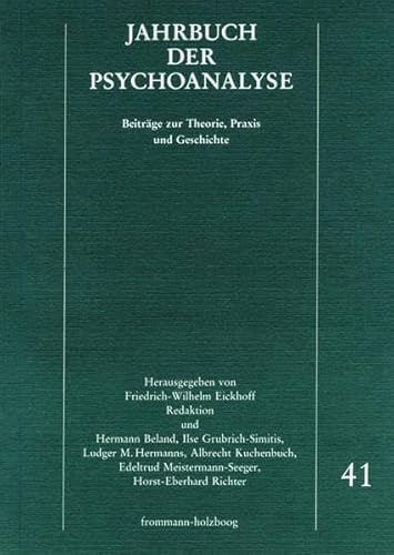Jahrbuch der Psychoanalyse / Band 41