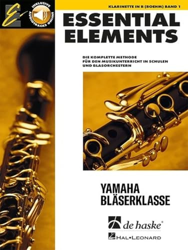Essential Elements Band 1 - für Klarinette Boehm. Enthält Online-Audio
