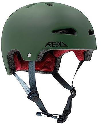 Rekd Ultralite In-Mold Helmet Skateboard-Helm, Unisex, Erwachsene, Grün (Green), 57-59 cm