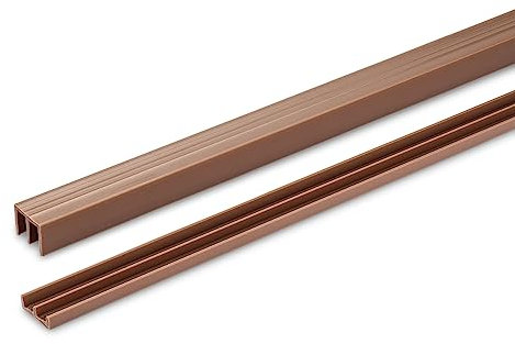 Randall Manufacturing 1/4 Plastic Sliding Door Track (3 FT Long)