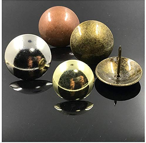 Qinggu verdickte 3MM-40MM Schaumnägel, Kupfernägel, Sofaschaumnägel, Rundkopfnägel-Bai Lat * 19MM * 22MM * 100St