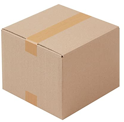 BB-Verpackungen 100x Faltkartons 250x250x185mm 2-wellig braun (100 Stück)| Kleiner Versandkarton, ideal als Warensendung, DHL Päckchen S, GLS/DPD XS-Paket