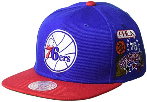 Mitchell & Ness Snapback Cap SIDEPATCHES Philadelphia 76ers