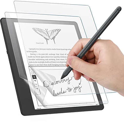 MoKo Pack de 2 protectores de pantalla mate para Kindle Scribe 10,2 1ª generación (2024/2022), efecto papel, anti-reflejos, película PET premium para Kindle Scribe 2024/2022, Mate