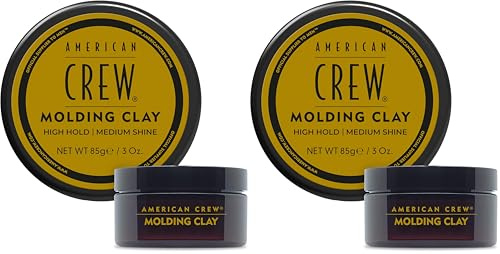 AMERICAN CREW – Classic Molding Clay, 85 g, Stylingclay für Männer, Haarprodukt mit starkem Halt, Stylingprodukt für optimale Formbarkeit, Textur & natürlichen Glanz