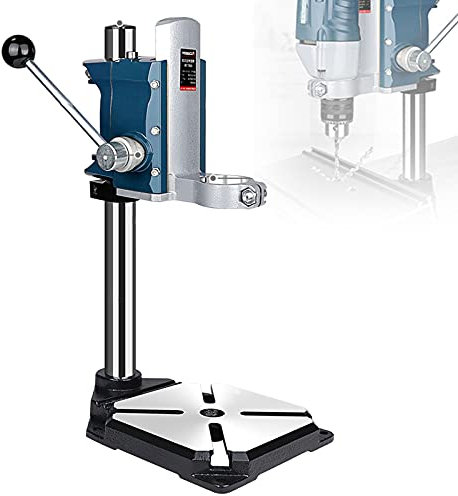 Pillar Drill Presse Bench with Vise/Pressure Plate Universal Workbench,Drill Press Stand Benchtop, Height Adjustable, Multifunction Drill Press Table for Drilling and Cutting