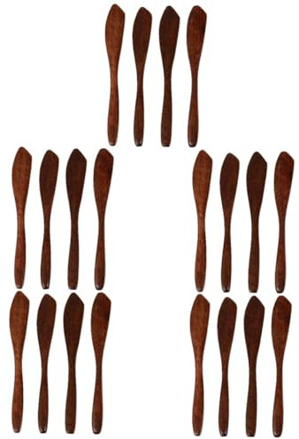 Garneck Butter Spachtel 20 Stk Phoebe Marmeladenmesser Beurre Glühbirnen Frischkäseaufstrich Spatel Käse Messer Easy Putz Pezzettino Brötchenmesser Sahnemesser Küchenversorgung Für Zu Hause